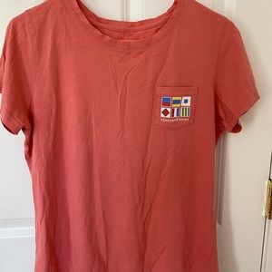 Cute Coral Vineyard Vines T-Shirt